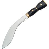 Pakistan 324715 Kukri Knife with Black Laminated Wood Handle