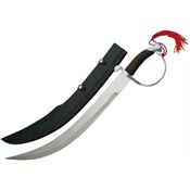 Pakistan 901110SL Pirate Sword with Black Plastic Wire Wrapped Handle