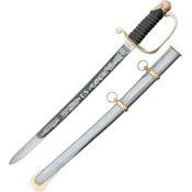 Pakistan 954 Mini US Cavalry Sword with Black Imitation Leather Handle