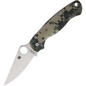 Spyderco 81GPCMO2 Para-Military 2 Linerlock Folding Pocket Knife