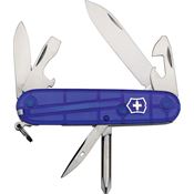 Swiss Army 14603T2RX2 Tinker Translucent Folding Pocket Knife with Translucent Sapphire Handle
