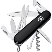 Swiss Army 137033033X1 Climber Folding Pocket Knife with Black Handle