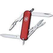 Swiss Army 06365033X1 Manager Red Folding Pocket Knife with Keyring
