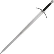 Paul Chen 2454 Rhinelander Bastard Sword with Black Leather Wrapped Handle