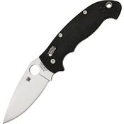 Spyderco 95GP2 Manix-2 XL Folding Pocket Knife with Black G-10 Handle