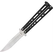 Benchmark 004 Balisong Folding Pocket Knife with Matel Handle