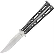 Benchmark 005 Balisong Folding Pocket Knife with Matel Handle