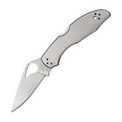 Byrd 04P2 Meadowlark 2 Lockback Folding Stainless Pocket Clip Knife with Stainless Handles