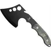 Elk Ridge 199 Black Coated Axe with Pakkawood Handle