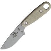 ESEE IZ2SPC Izula II Gray Fixed Blade Knife