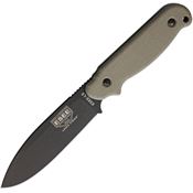 ESEE LSP Laser Strike Fixed Blade Knife with Canvas Micarta Handles