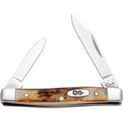 Case 08795 Psalm 23 Trapper Folding Pocket Knife with Natural Bone Handle