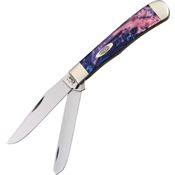 Case 9254LP Trapper Folding Pocket Knife Lollypop Corelon Handle