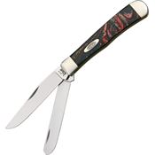 Case 9254RF Trapper Folding Pocket Knife with Rainforest Corelon Handle