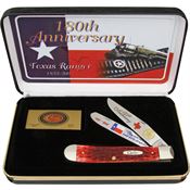 Case TXRRPB Texas Folding Pocket Knife With Ranger Trapper