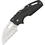 Cold Steel 20LTS Tuff Lite Lockback Folding Pocket Stainless Blade Knife with Black Griv-Ex Handles
