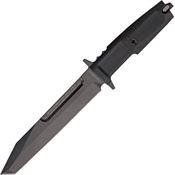 Extrema Ratio 082 Fulcrum Fixed Tanto Blade Knife with Black Forprene Handle
