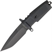 Extrema Ratio 200CMCOMPB Col Moschin Compact Fixed Blade Knife with Black Forprene Handl