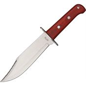Frost HK6074140 Santa Fe Trail Bowie Fixed Blade Knife With Wood Handle