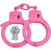 Fury 15909 Handcuffs with Pink Finish Steel Construction