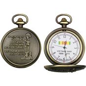 Infinity Pocket Watches 52 Vietnam Pocket Watch With White Face With Black Hands