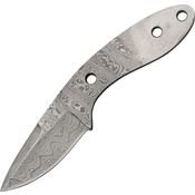 Blank DM2719 Damascus Drop Point Hunter Blade Knife