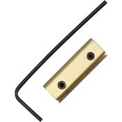 Kwik 01755 Hand Polished Bright Brass Bar