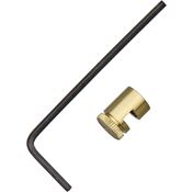 Kwik 01757 Brass Stud with Bright Brass Construction