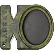 Lansky 48 Quick-Fix Crock Stick & Tungsten Carbide Sharpener With Camo Finish