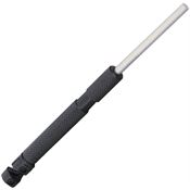 Lansky 49 Tactical Sharpening Rod With Black Knurled Non-Slip Metal Casing