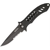 Remington 18219 Large FAST Folder Part Serrated Clip Point Linerlock Pocket Knife