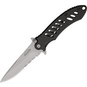 Remington 18220 Sportsman FAST - 5" c Part Serrated Framelock Folding Pocket Knife