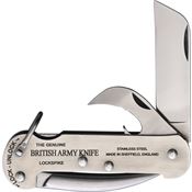 J. Adams Sheffield England 014 Gen British Army Folding Pocket Clasp Knife with stainless construction