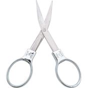 Slip-N-Snip 1 Folding Scissors with Chrome Plated Handle