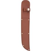 Sheath 260 8 Inch Fixed Blade Belt Sheath with Brown Leather Construction