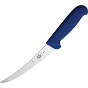 Forschner 5660215 6 Inch Stainless Blade Boning Kitchen Knife with Blue Fibrox Handle