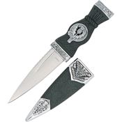 China Made 210555 Mini Scottish Dirk Fixed Blade Knife with Black composition handle