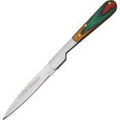 China Made 212071CB Cowboy Toothpick Blade Knife with Multi-color Wood Handle