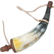 China Made 230957 Powder Simulated Horn and Wood Construction with Leather Lanyard