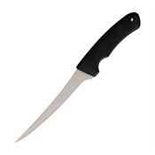 China Made 4012 Fillet Fixed Blade Knife with Black Rubber Handle