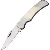 Rough Rider 1339 Pinto II White Lockback Folding Pocket Knife