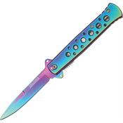 Tac Force 698RB Stiletto Assisted Opening Stiletto Linerlock Folding Pocket Knife