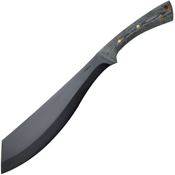 Condor 253125HC Warlock Machete Carbon Steel Blade with Gray Micarta Handle