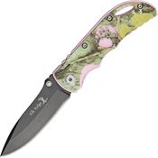 Elk Ridge 134CA Green Linerlock Folding Pocket Knife