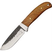 Elk Ridge 268 Hunter Fixed Carbon Surgical Blade Knife with Brown Wood Handles