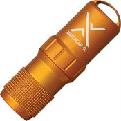 Exotac Fire Starters 1200ORG Blaze Orange Body Matchcap XL Survival Match Case With Strikers