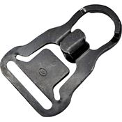 ITW 9187 1.25 Inch Metal All-Purpose Snap Hook with Black Stainless Construction