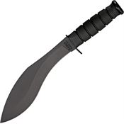 Ka-Bar 1280 8 5/8 Inch Carbon Steel Kukri Blade with Black G-10 Handle