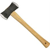 Marbles 700DB Double Bit Axe 5 1/2 Inch High Carbon Steel Head with Hickory Handle