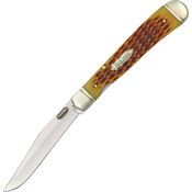 Rough Rider 1129 TrapperLock Clip Point Linerlock Folding Pocket Knife